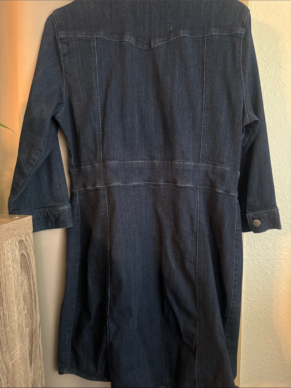 New York & Company Blue Denim Dress - Picture 9 of 14